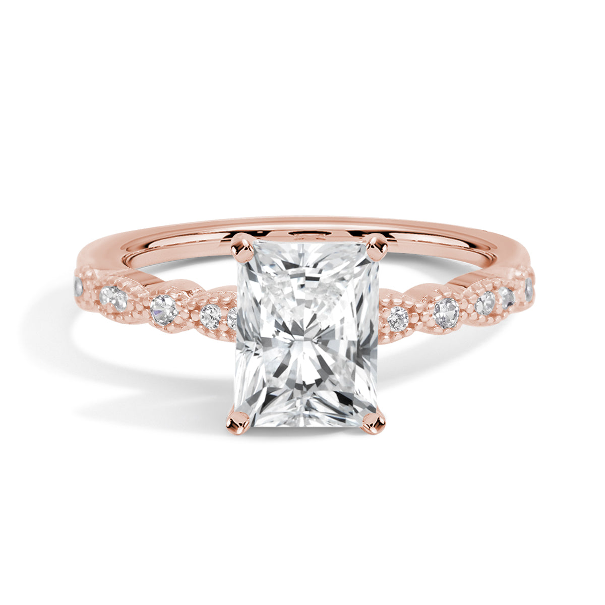 The Caroline Ring - Rose Gold