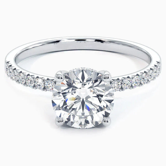 Edle Eleganz Excellent Cut Diamond Ring