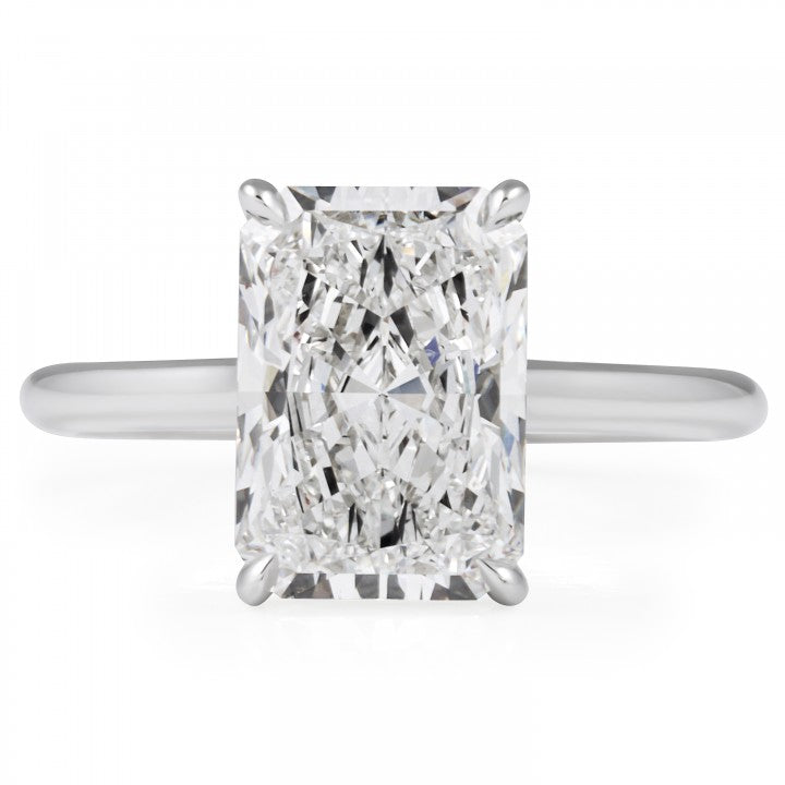 Radiant Cut Plain Band