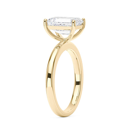 Emerald Cut Solitaire Ring