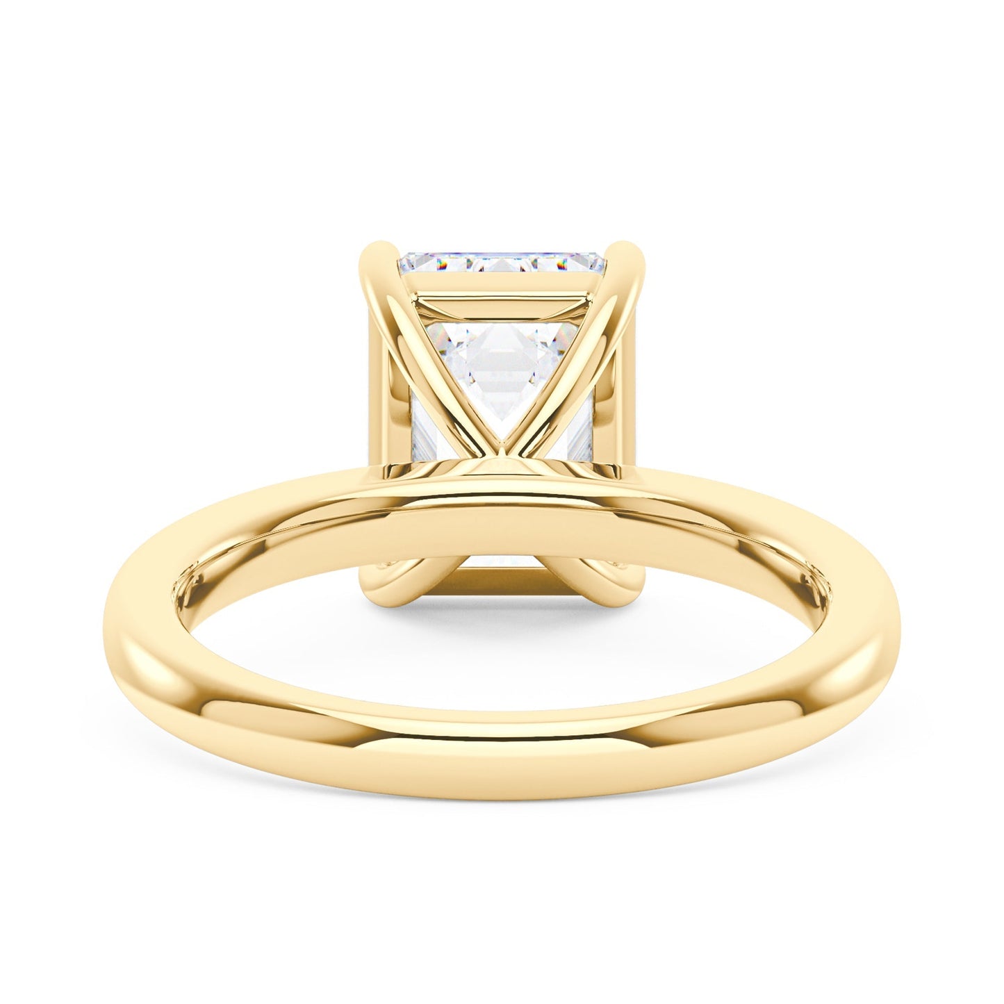 Emerald Cut Solitaire Ring