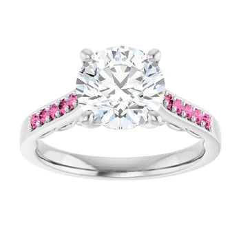 round-whitegold|Round|14K White Gold|18K White Gold|Platinum