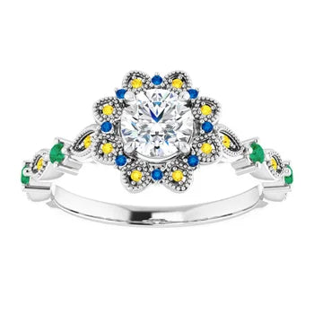 round-whitegold|Round|14K White Gold|18K White Gold|Platinum